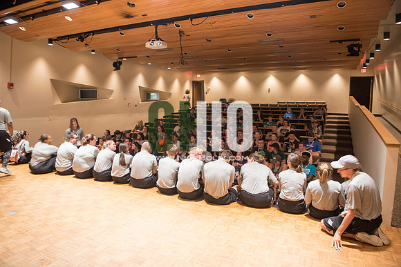 Ohio University Marching 110 Training Camp 2017