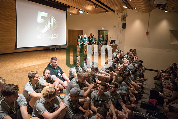 Ohio University Marching 110 Training Camp 2017