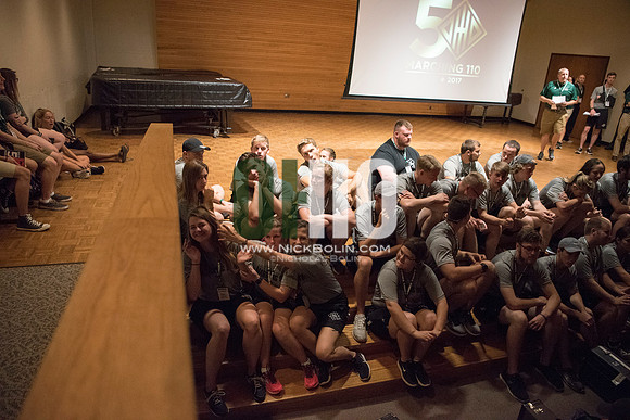 Ohio University Marching 110 Training Camp 2017