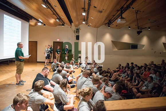 Ohio University Marching 110 Training Camp 2017