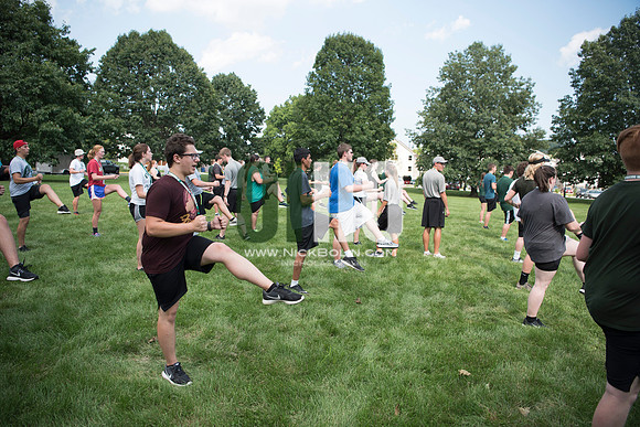 Ohio University Marching 110 Training Camp 2017