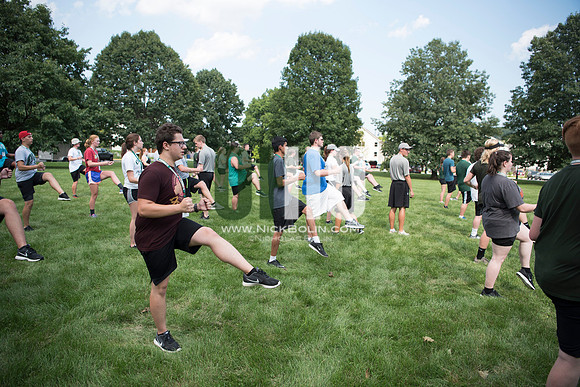 Ohio University Marching 110 Training Camp 2017