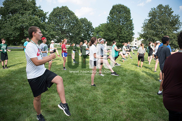 Ohio University Marching 110 Training Camp 2017