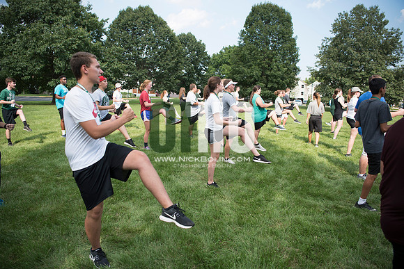 Ohio University Marching 110 Training Camp 2017