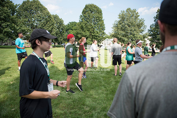 Ohio University Marching 110 Training Camp 2017