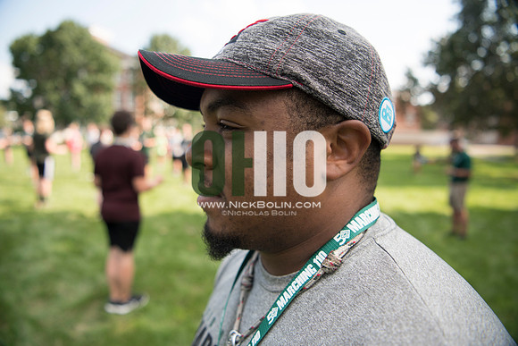 Ohio University Marching 110 Training Camp 2017