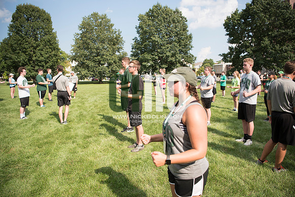 Ohio University Marching 110 Training Camp 2017