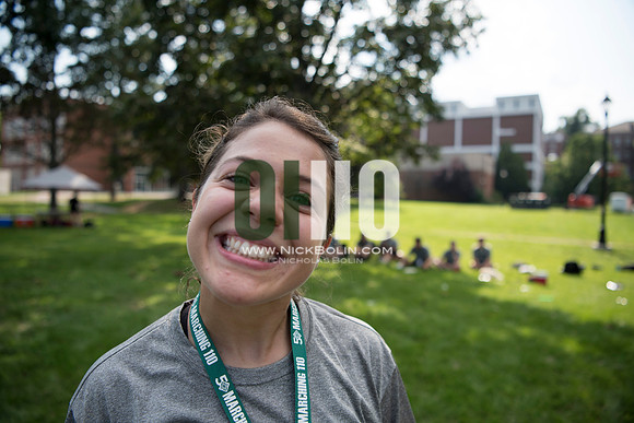 Ohio University Marching 110 Training Camp 2017