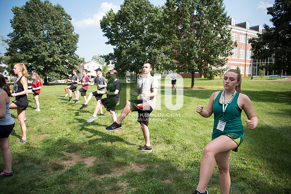 Ohio University Marching 110 Training Camp 2017
