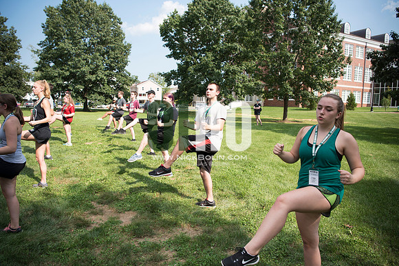 Ohio University Marching 110 Training Camp 2017