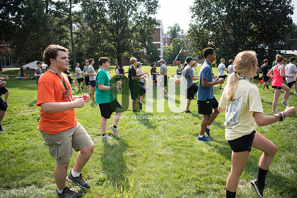 Ohio University Marching 110 Training Camp 2017