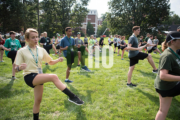 Ohio University Marching 110 Training Camp 2017