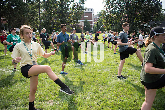 Ohio University Marching 110 Training Camp 2017