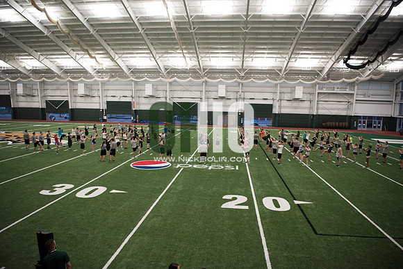 Ohio University Marching 110 Training Camp 2017