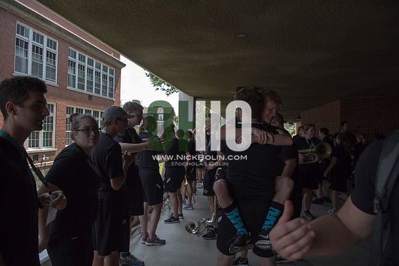 Ohio University Marching 110 Training Camp 2017