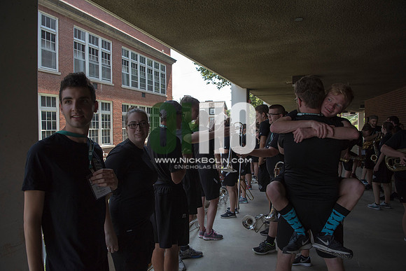Ohio University Marching 110 Training Camp 2017