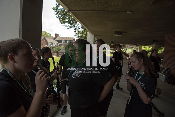 Ohio University Marching 110 Training Camp 2017