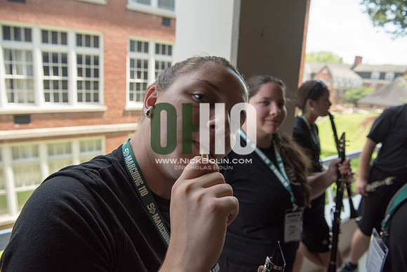 Ohio University Marching 110 Training Camp 2017