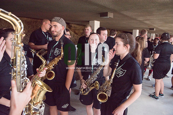Ohio University Marching 110 Training Camp 2017