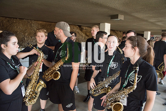 Ohio University Marching 110 Training Camp 2017