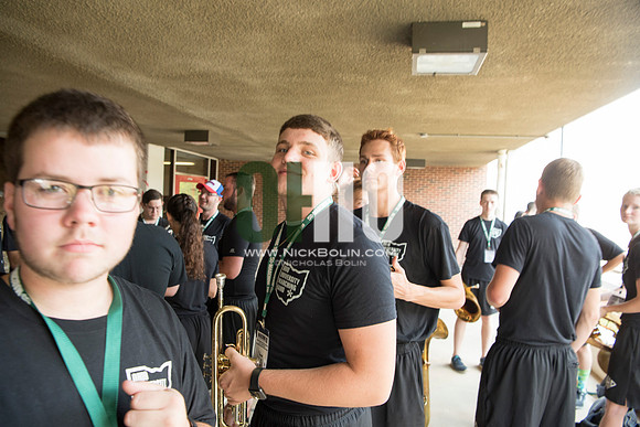 Ohio University Marching 110 Training Camp 2017