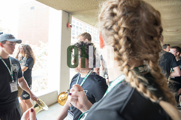 Ohio University Marching 110 Training Camp 2017