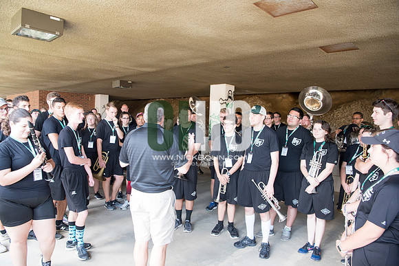 Ohio University Marching 110 Training Camp 2017