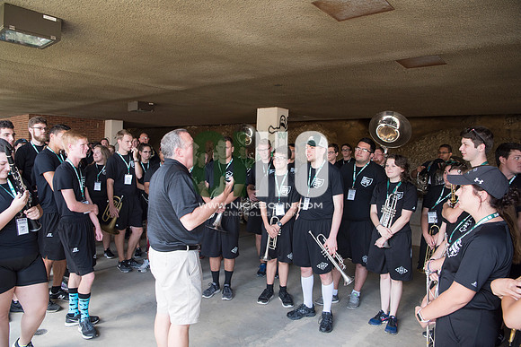 Ohio University Marching 110 Training Camp 2017