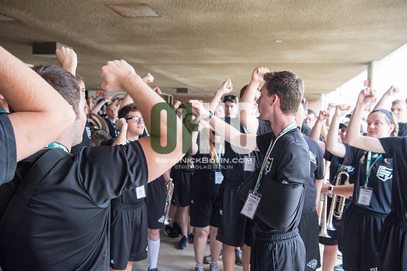 Ohio University Marching 110 Training Camp 2017