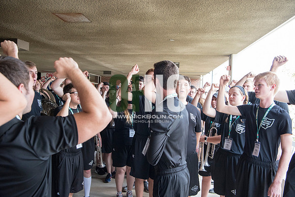 Ohio University Marching 110 Training Camp 2017