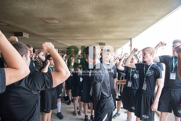 Ohio University Marching 110 Training Camp 2017
