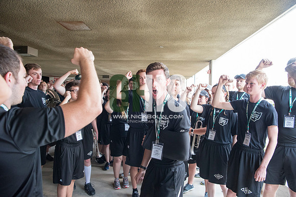 Ohio University Marching 110 Training Camp 2017