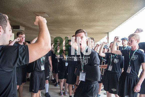 Ohio University Marching 110 Training Camp 2017