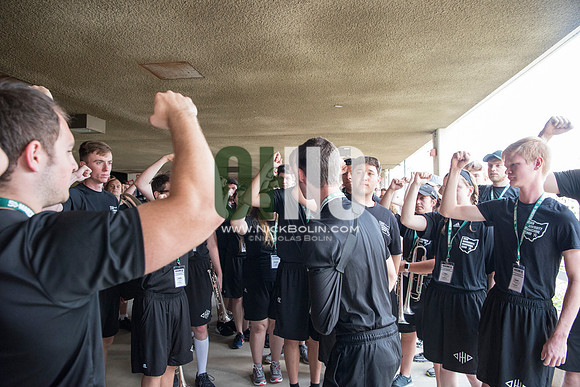 Ohio University Marching 110 Training Camp 2017