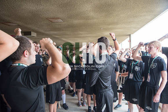 Ohio University Marching 110 Training Camp 2017