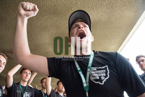 Ohio University Marching 110 Training Camp 2017