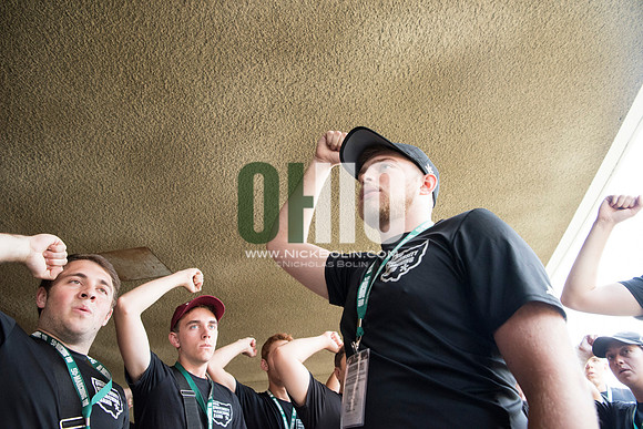 Ohio University Marching 110 Training Camp 2017