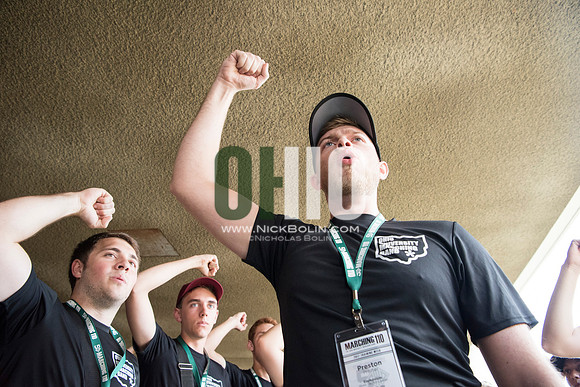 Ohio University Marching 110 Training Camp 2017