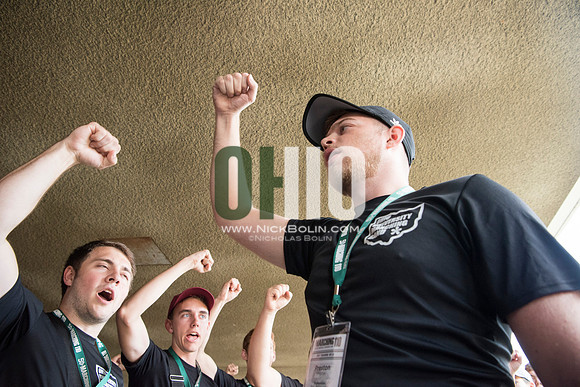 Ohio University Marching 110 Training Camp 2017