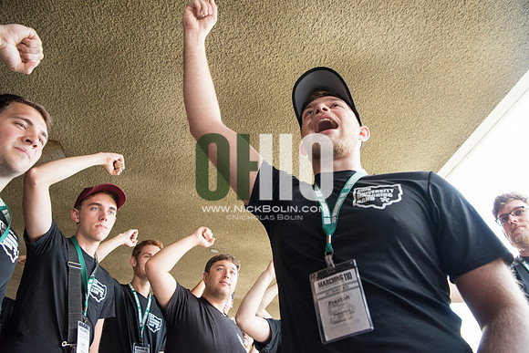 Ohio University Marching 110 Training Camp 2017