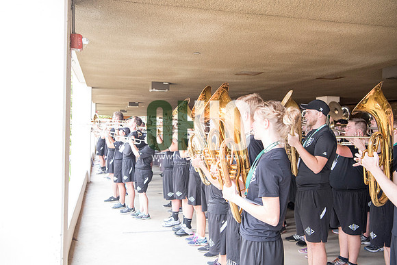 Ohio University Marching 110 Training Camp 2017