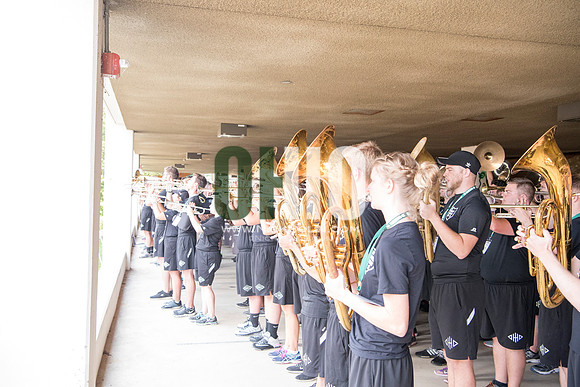 Ohio University Marching 110 Training Camp 2017