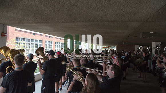 Ohio University Marching 110 Training Camp 2017