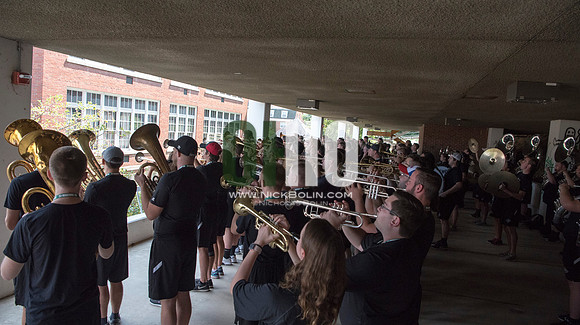 Ohio University Marching 110 Training Camp 2017