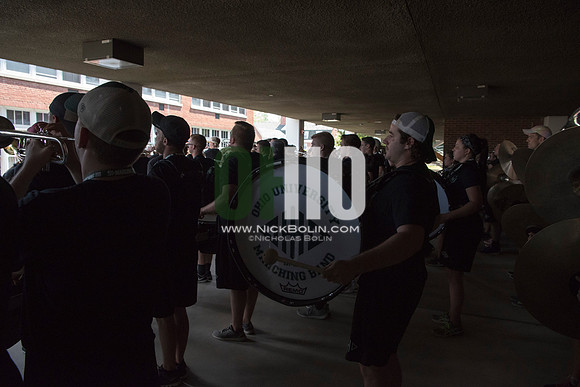 Ohio University Marching 110 Training Camp 2017