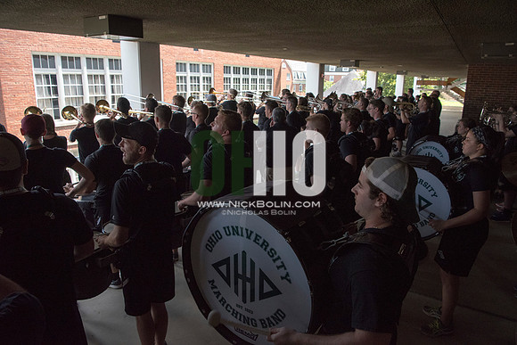 Ohio University Marching 110 Training Camp 2017