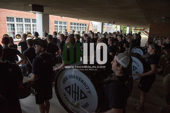 Ohio University Marching 110 Training Camp 2017