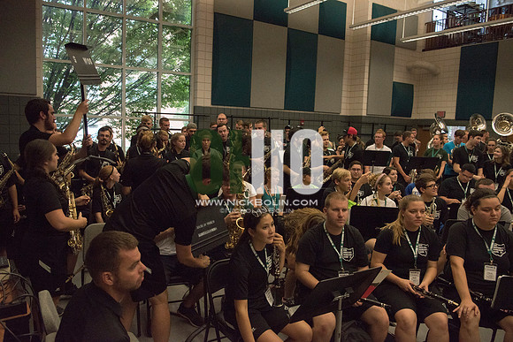 Ohio University Marching 110 Training Camp 2017