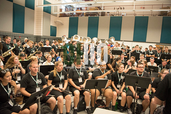 Ohio University Marching 110 Training Camp 2017