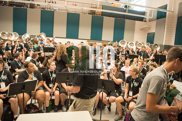 Ohio University Marching 110 Training Camp 2017